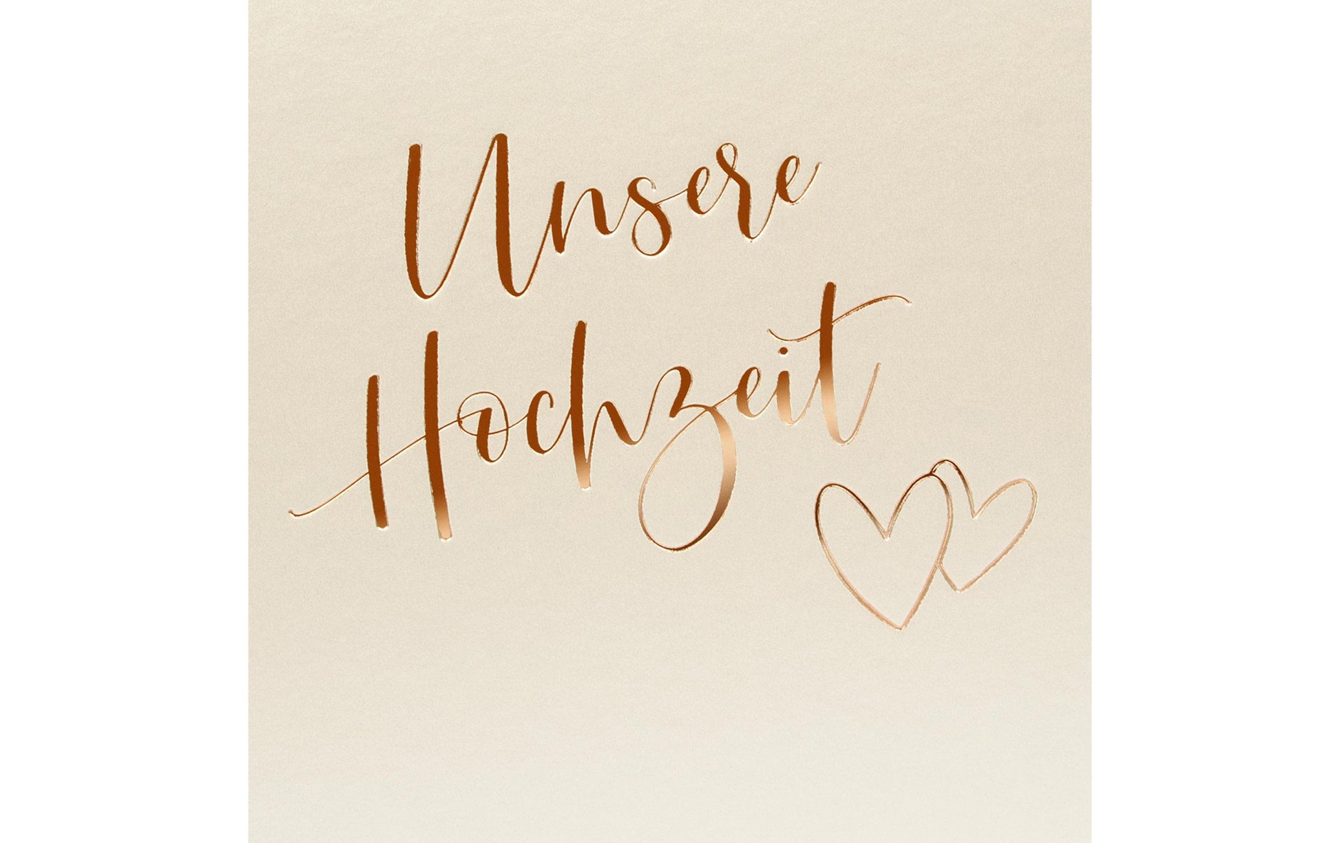 Goldbuch Hochzeitsalbum Herzklopfen – für 100 × 150 mm, beige, Herzmotiv, Papier, 300 × 310 mm