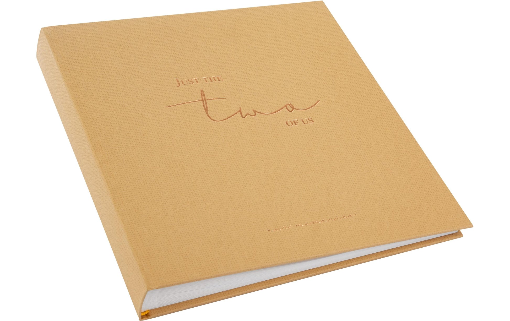 Goldbuch Fotoalbum – für 130 × 180 mm, braun, Hochzeitsalbum, Papier, 300 × 310 mm