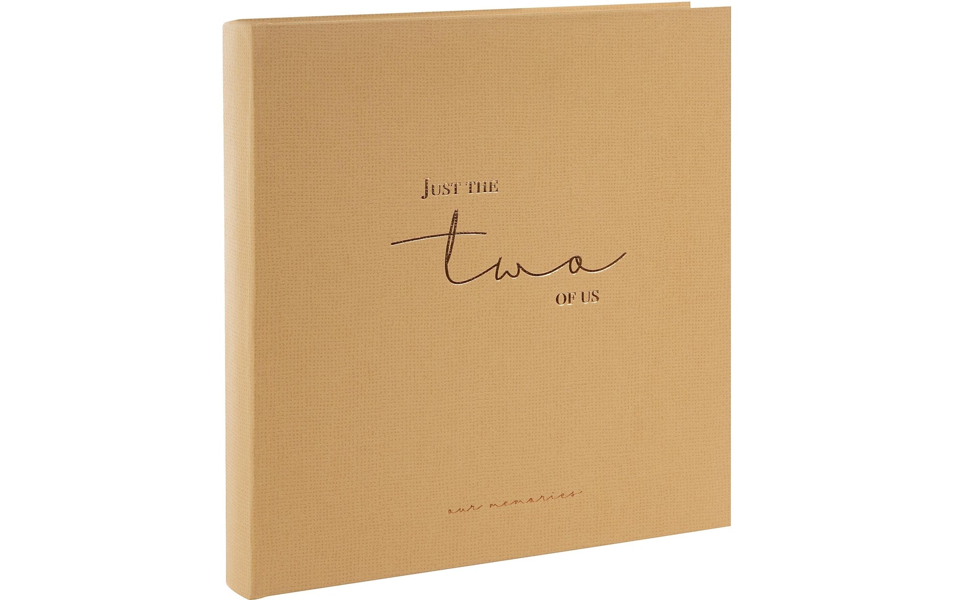 Goldbuch Fotoalbum – für 130 × 180 mm, braun, Hochzeitsalbum, Papier, 300 × 310 mm