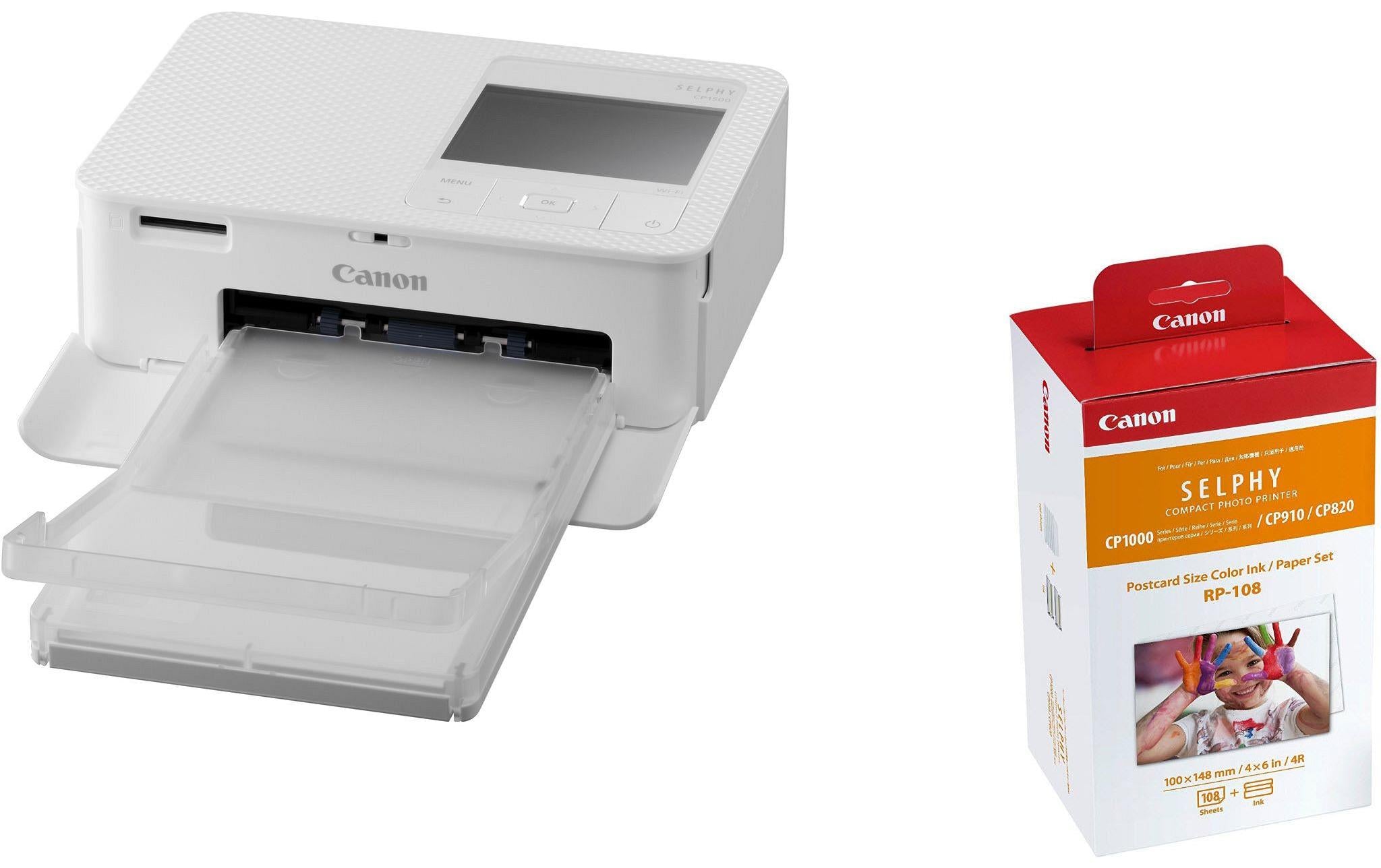 Canon Selphy CP1500 – Sublimationsdrucker, Farbe, WLAN/USB, 300 × 300 dpi