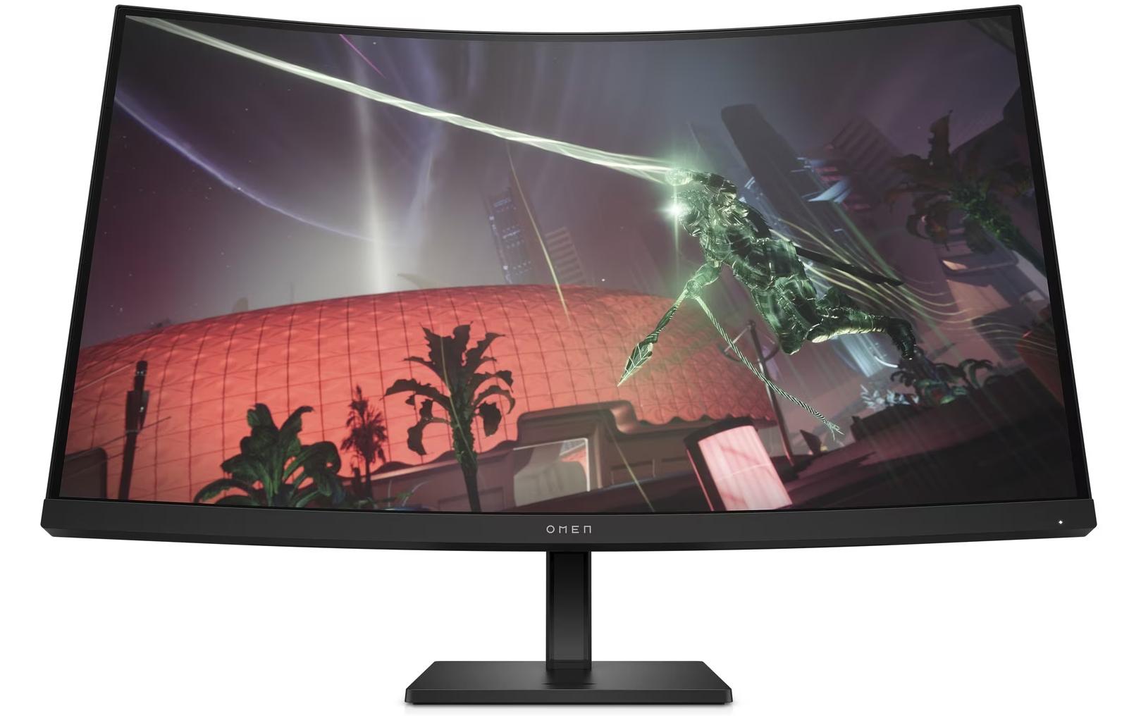 HP OMEN 32c – Monitor, 32", 2560 × 1440 (WQHD), VA, 165 Hz, Gebogen