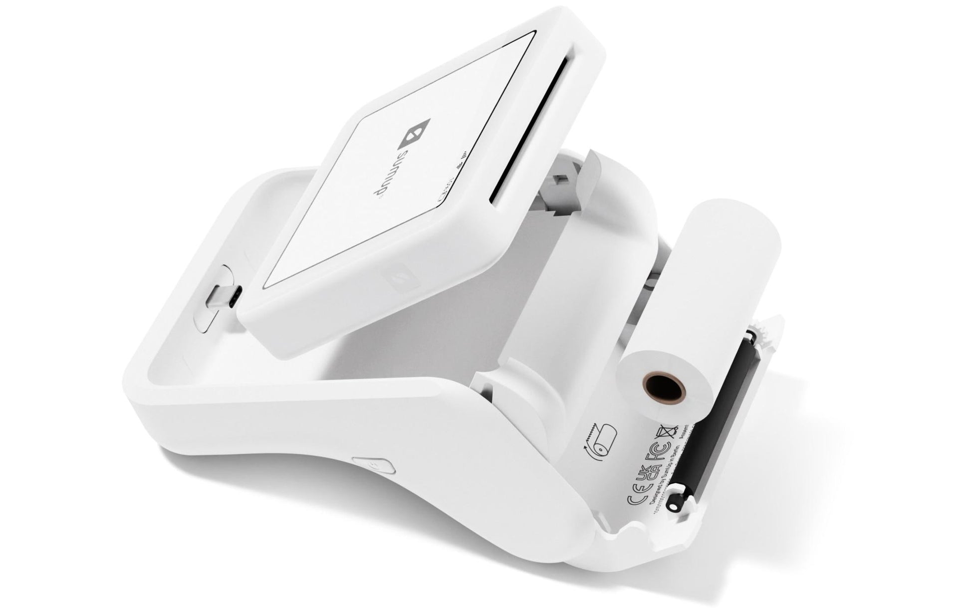 SumUp Solo – Mobiles POS-Terminal – WLAN, 4G, NFC – Weiss