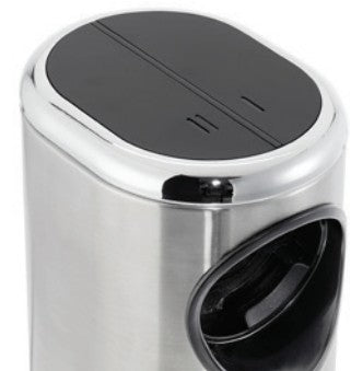 WMF Zerkleinerer KÜCHENminis Salat-to-go – 150 W, 2 Stufen – Schwarz/Edelstahl