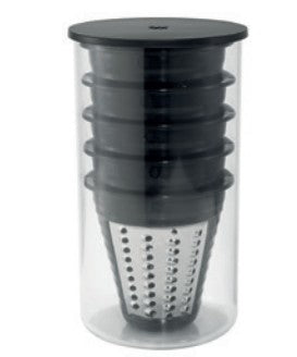 WMF Zerkleinerer KÜCHENminis Salat-to-go – 150 W, 2 Stufen – Schwarz/Edelstahl