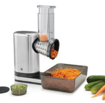 WMF Zerkleinerer KÜCHENminis Salat-to-go – 150 W, 2 Stufen – Schwarz/Edelstahl