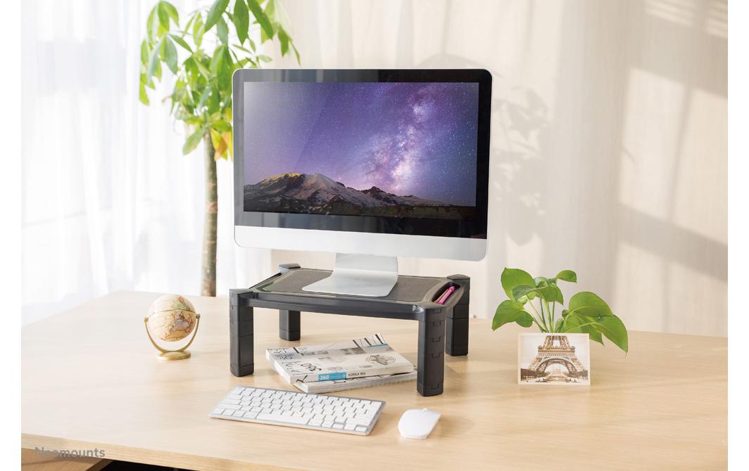 Neomounts NSMONITOR20 – Monitor-Tischständer – freistehend – 1 Monitor – 10–32" – bis 10 kg/Monitor – Schwarz