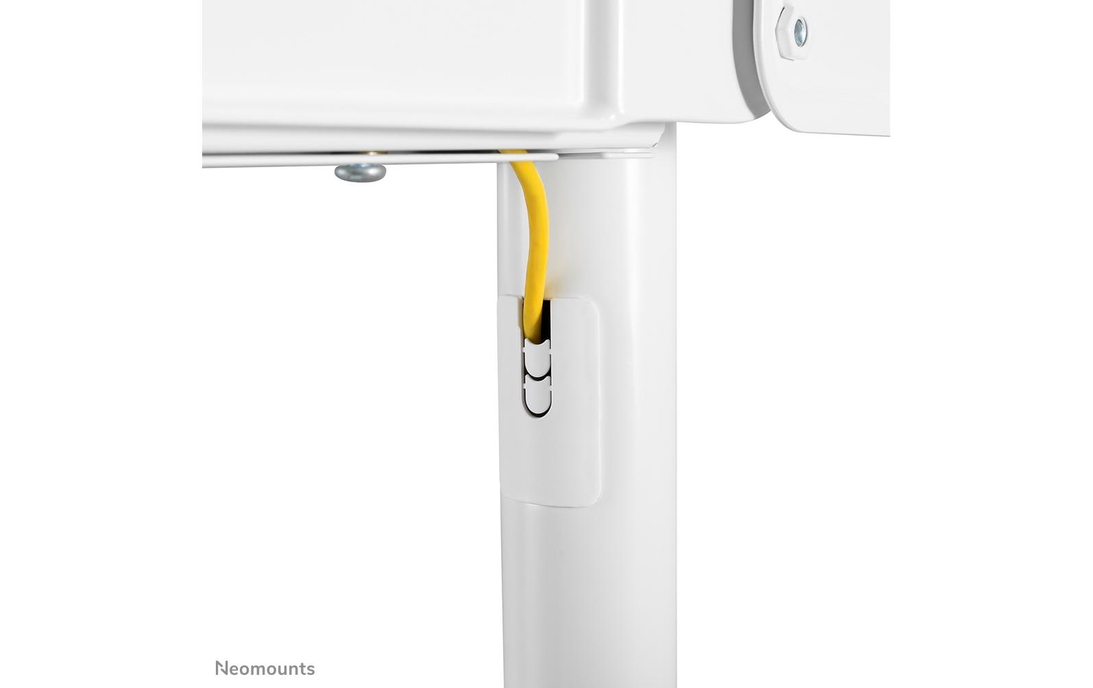 Neomounts NS-M1250WHITE – Displayständer, drehbar, für 37–70" Bildschirme, bis 70 kg, weiss