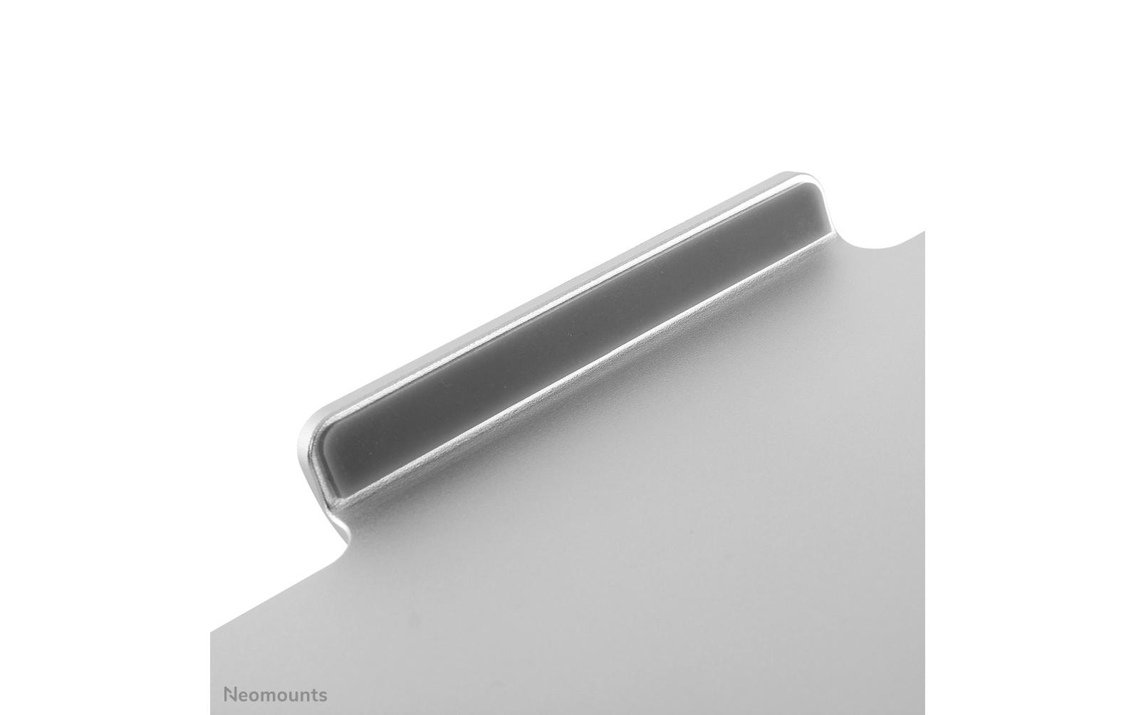 Neomounts Laptop-Ständer – bis 17", 360° drehbar, bis 5 kg – Silber