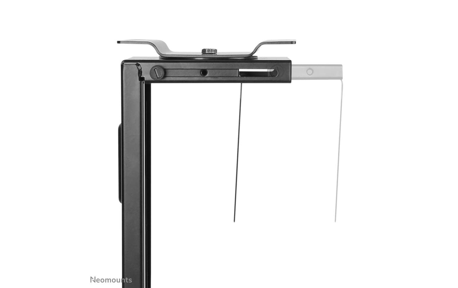 Neomounts NM-CPU100BLACK – Gerätehalterung (Tablet/Panel) – bis 10 kg – drehbar, höhenverstellbar – Schwarz