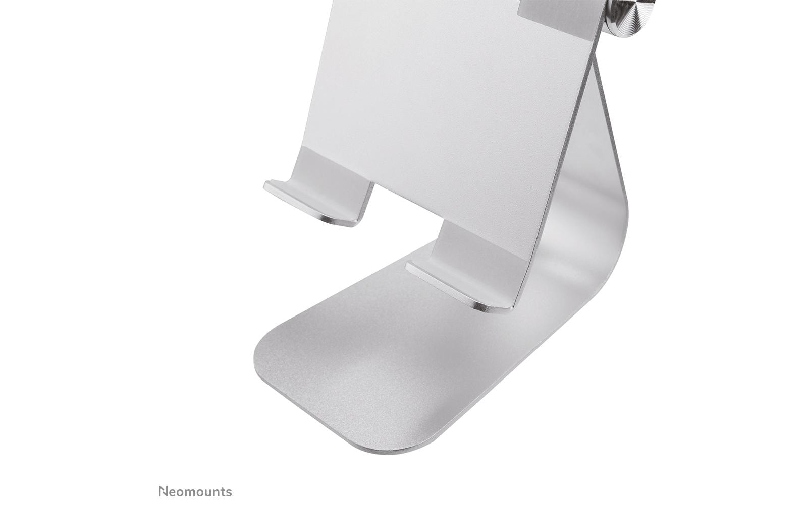 Neomounts Tablet-Ständer für iPad Pro 11" (4. Gen.) – faltbar, Aluminium – Silber