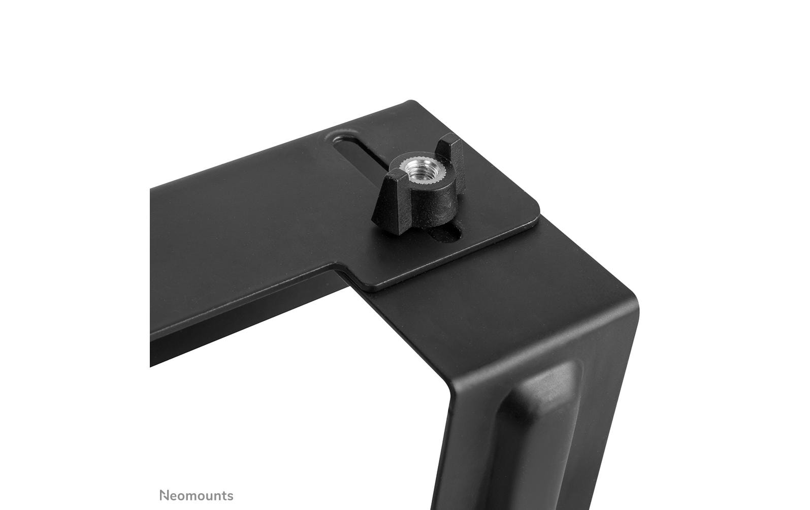 Neomounts AWL-440BL – Mediaplayer-Halterung, Tragkraft 5 kg, Höhenverstellbar 32–46 mm, Schwarz