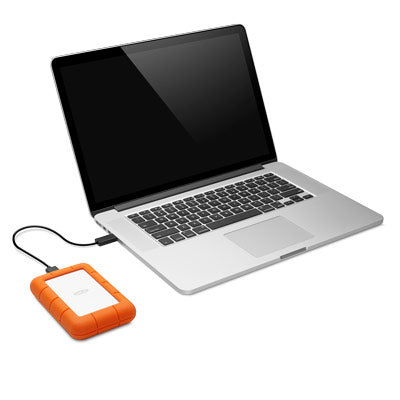 LaCie Robustes Mini-Speichergerät – 2 TB, USB 3.2 Gen 1 (Micro-USB B), schockresistent, wasserfest