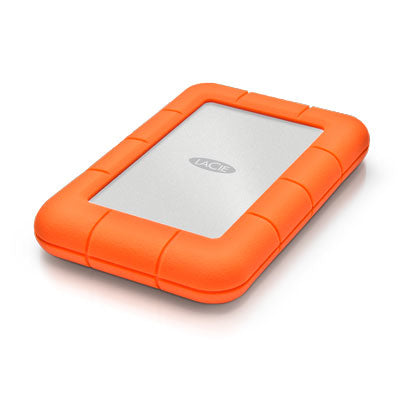 LaCie Robustes Mini-Speichergerät – 2 TB, USB 3.2 Gen 1 (Micro-USB B), schockresistent, wasserfest