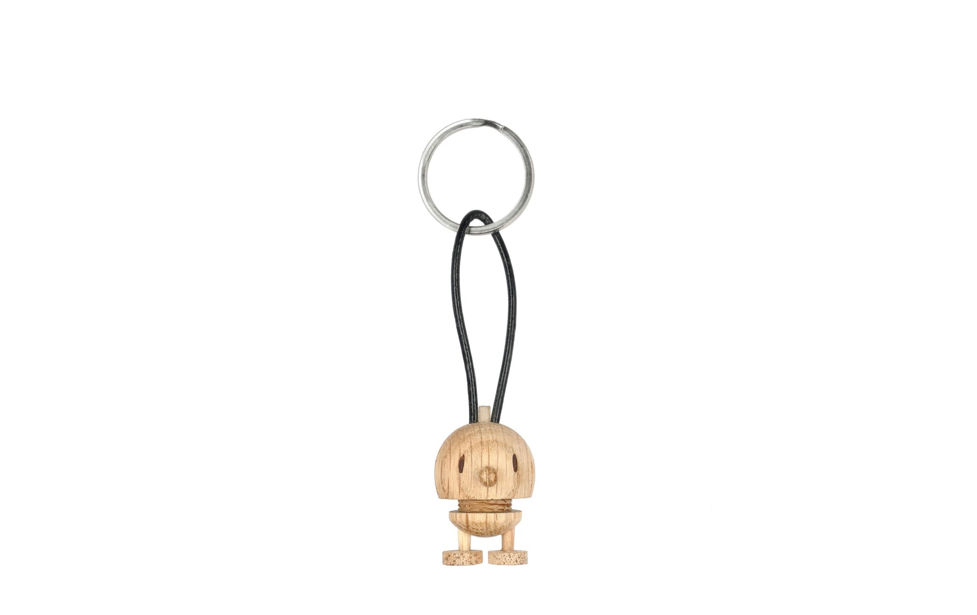 Hoptimist Deko-Schlüsselanhänger Bumble – Eiche, Braun, 15 × 30 mm