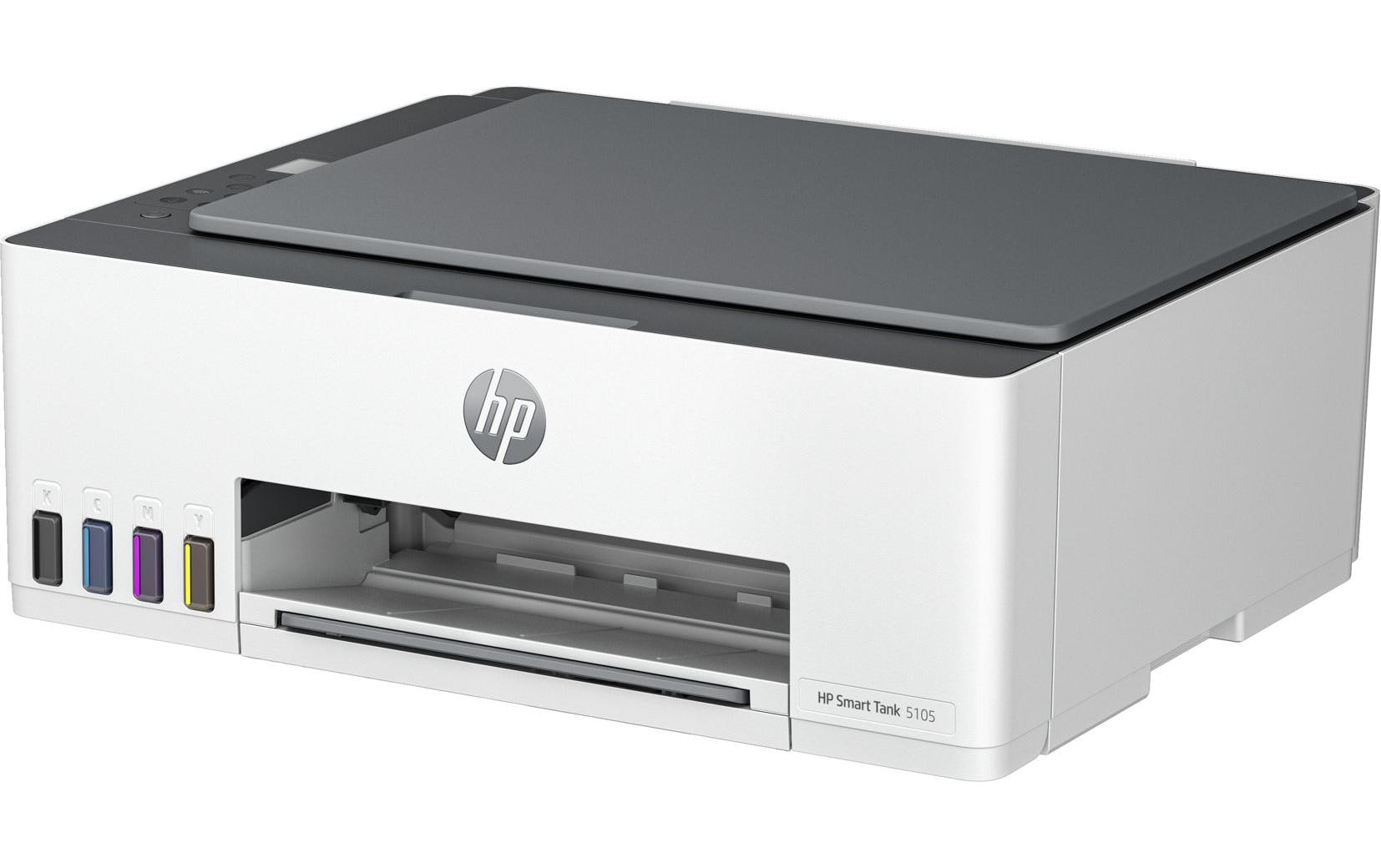 HP SMART TANK 5105 – Farbiges Tintenstrahl-MFP – 12 Seiten/Min S/W, 5 Seiten/Min Farbe