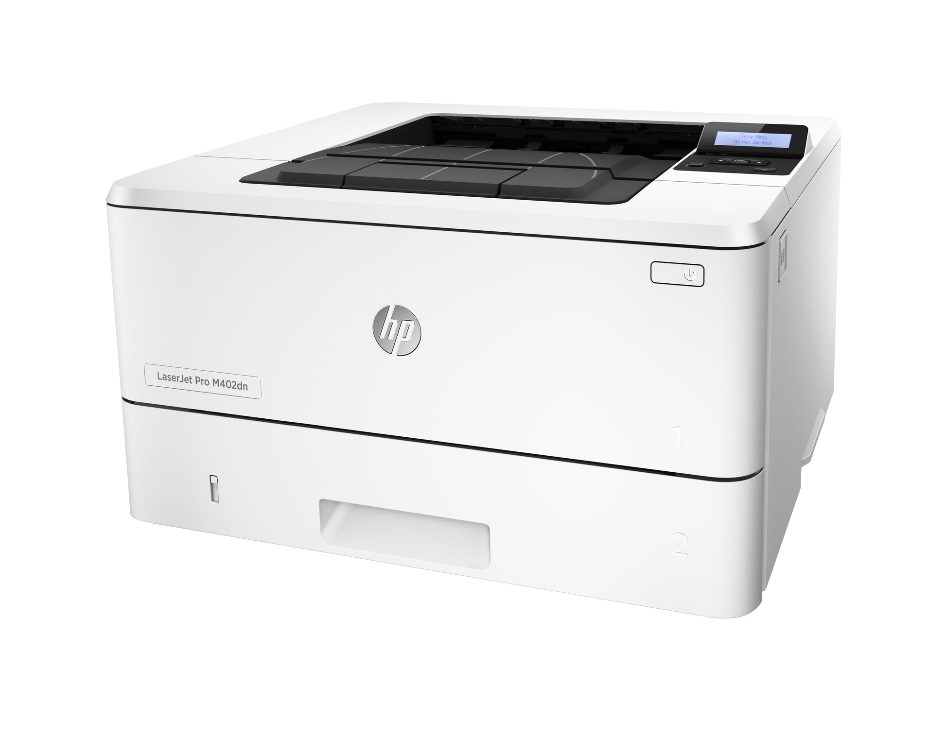 HP LaserJet Pro M402dn – Schwarz-Weiss, A4, Duplex, LAN, USB, 38 Seiten pro Minute, AirPrint, Mopria
