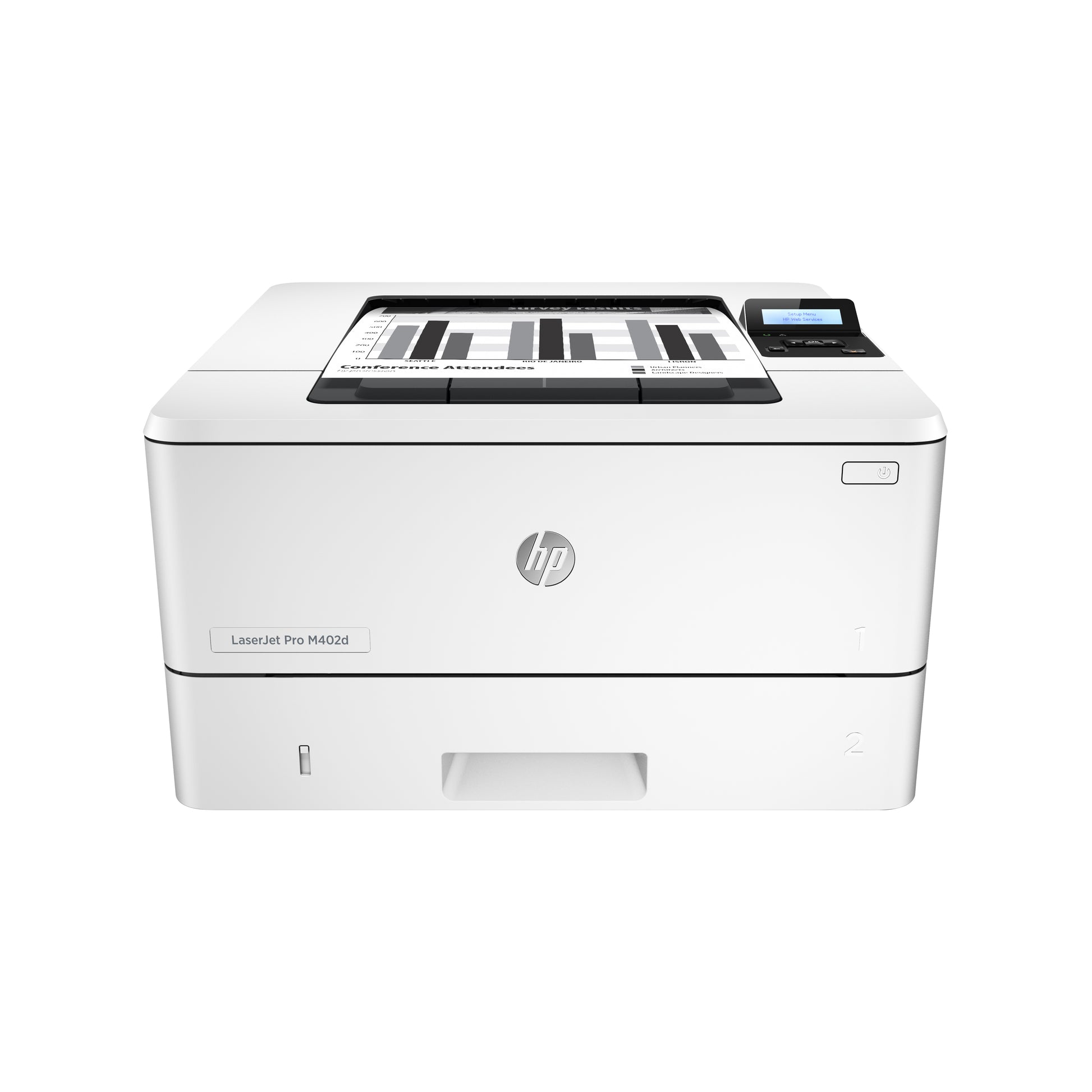 HP LaserJet Pro M402d – Schwarz-Weiss, A4, USB, 38 ppm