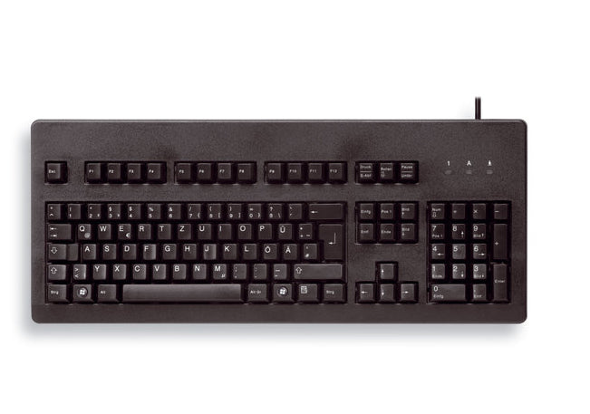 CHERRY G80-3000 – Tastatur, kabelgebunden (USB-A), US-Layout (EN), Fullsize (mit Ziffernblock)