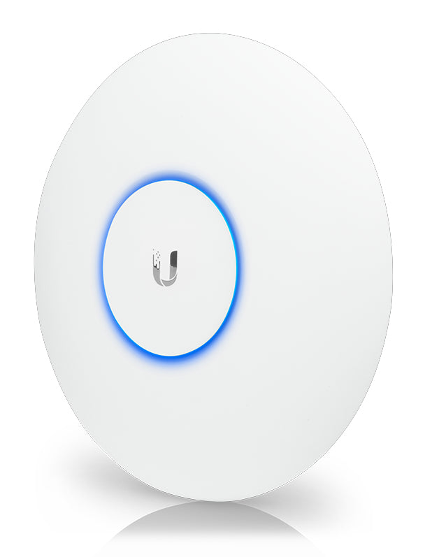 Ubiquiti UniFi UAP-AC-PRO – Wi-Fi 5 Access Point, Dual-Band (2,4/5 GHz), 1300 Mbit/s, 2× GbE, PoE, Weiss