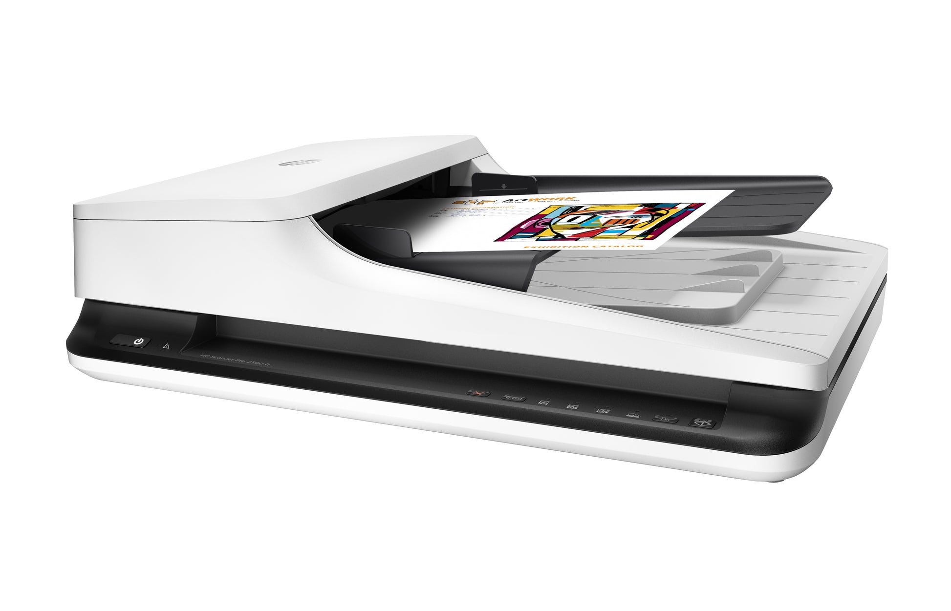 HP ScanJet Pro 2500 F1 – Flachbett + ADF, A4, Duplex, 20 ppm, USB, 1'200 dpi