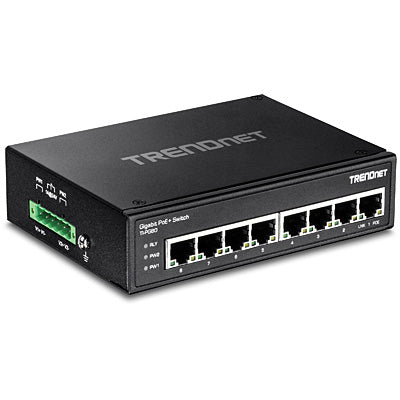 TRENDnet TI-PG80 – Switch – 8×GbE, L2, PoE+ 200 W