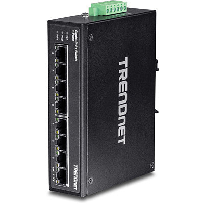 TRENDnet TI-PG80 – Switch – 8×GbE, L2, PoE+ 200 W