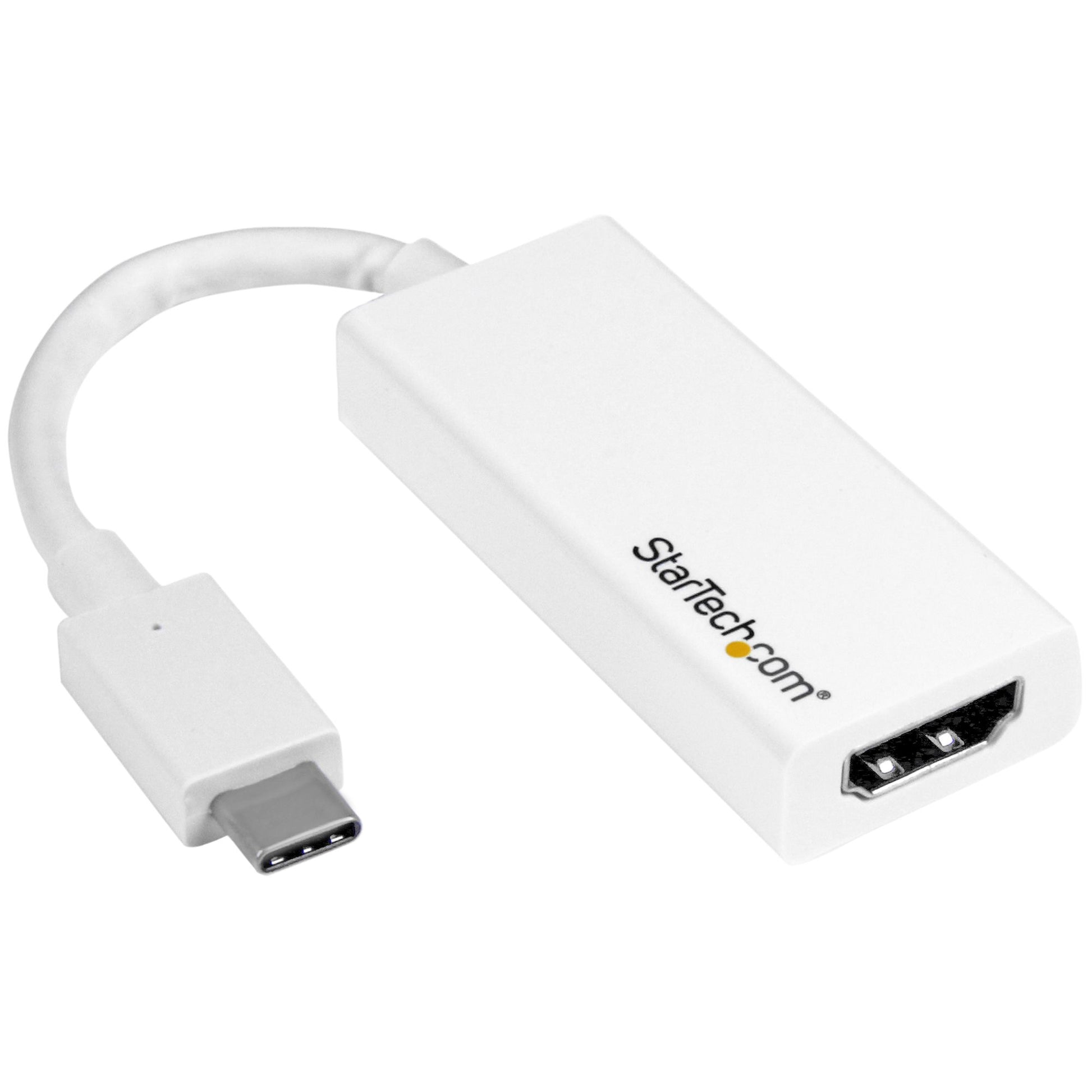StarTech.com USB-C auf HDMI Adapter HDMI 1.4 4K 30 Hz – Weiss
