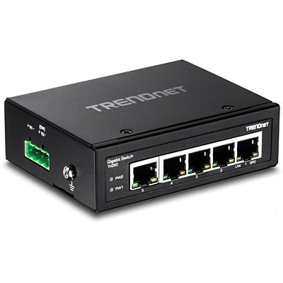 Trendnet TI-G50 – Unmanaged Switch – 5× 1G, DIN-Rail, IP30