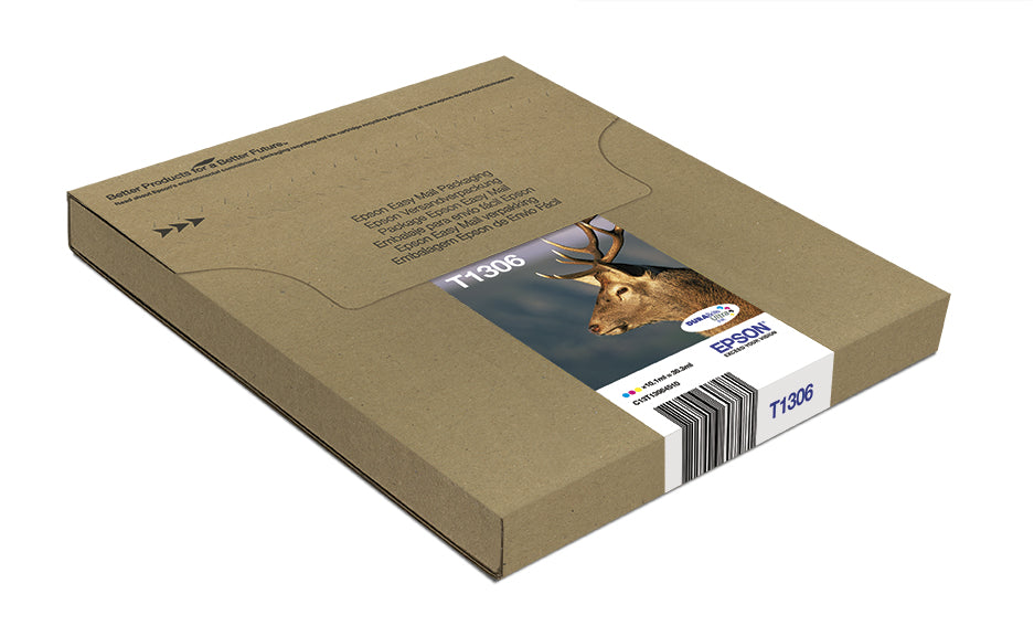 Epson Tintenpatrone T1306, Farbe, 30,3 ml – für Tintenstrahldrucker/Multifunktionsgeräte