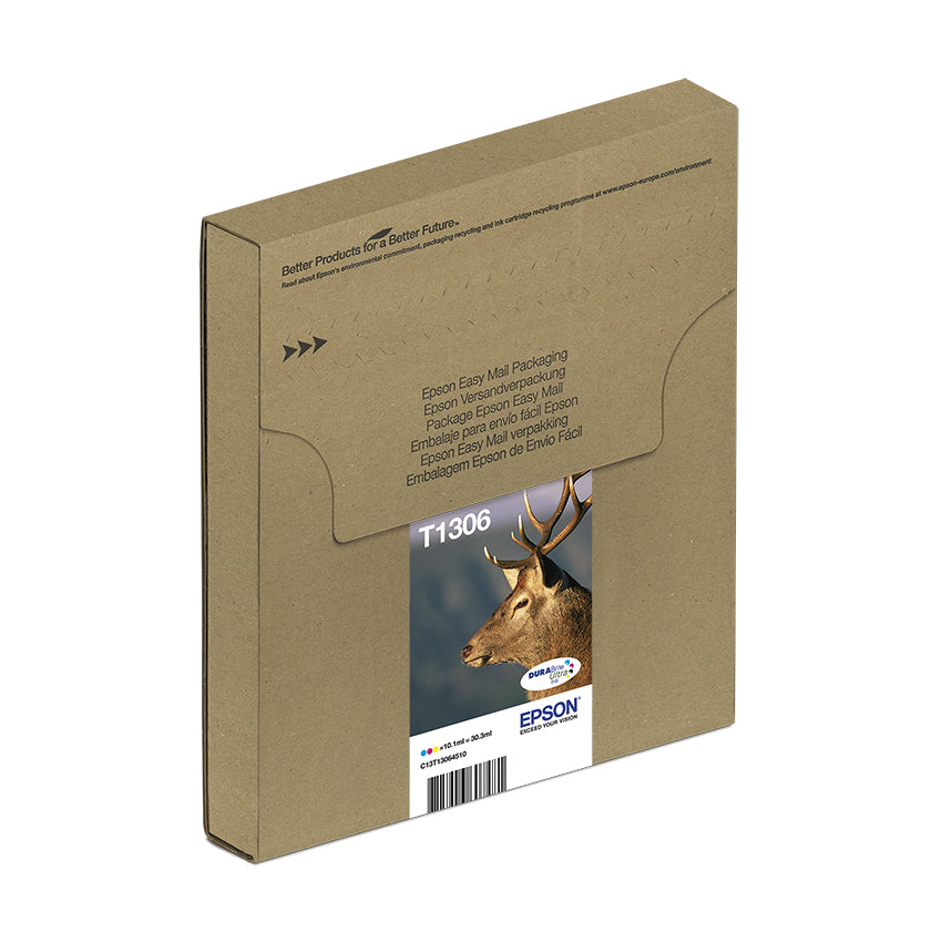 Epson Tintenpatrone T1306, Farbe, 30,3 ml – für Tintenstrahldrucker/Multifunktionsgeräte