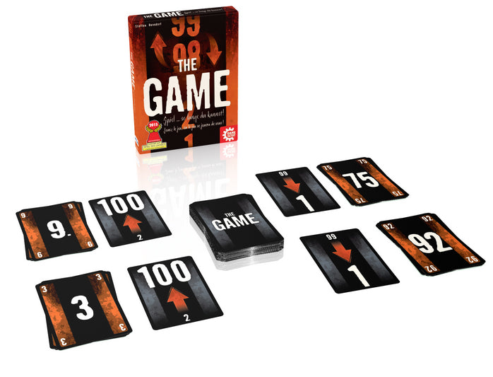Game Factory Kartenspiel The Game – 1–5 Spieler, ab 8 Jahren, d/f/i, 100 × 131 × 23 mm, Karton