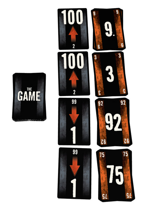 Game Factory Kartenspiel The Game – 1–5 Spieler, ab 8 Jahren, d/f/i, 100 × 131 × 23 mm, Karton