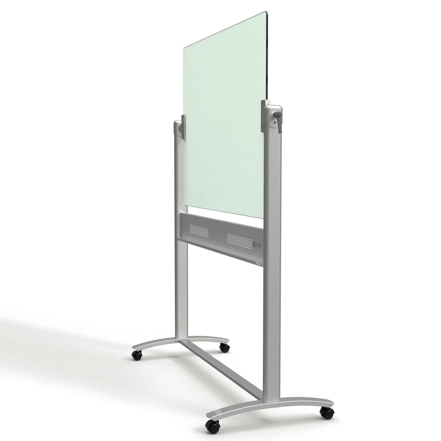 Nobo Whiteboard – 120 × 90 cm, Glas, magnetisch, mobil, beidseitig, drehbar