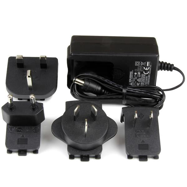 StarTech.com Netzteil 18 W (9 V, 2 A) – M-Typ Stecker – schwarz