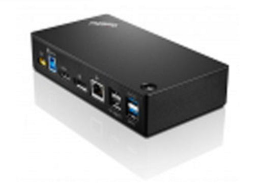 Lenovo 40A80045IT Dockingstation – USB-A, 2× DP, 6× USB-A, 3,5 mm Audio, GbE, für ThinkPad