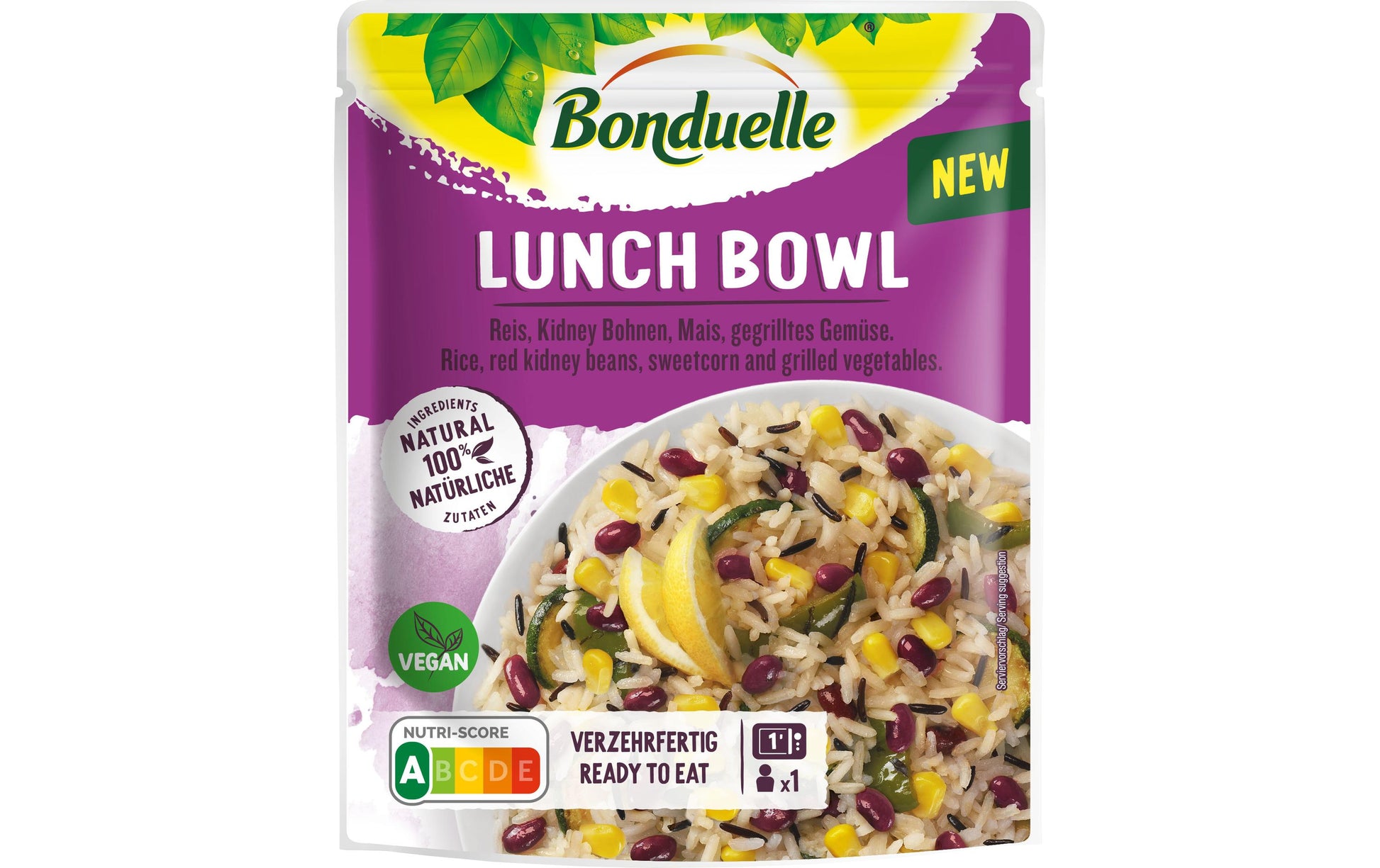 Bonduelle Lunch Bowl Reis Vegetarisch – 250 g