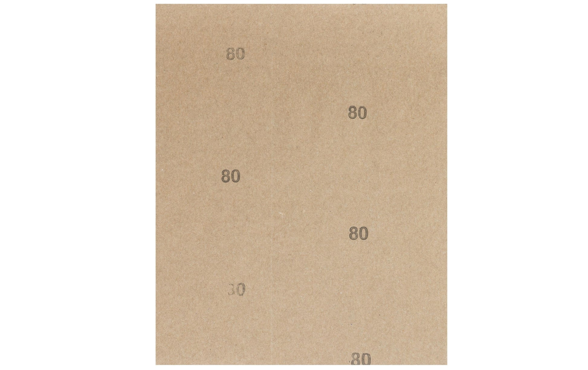 Struct Schleifpapier 230 × 280 mm – P80 – für Holz