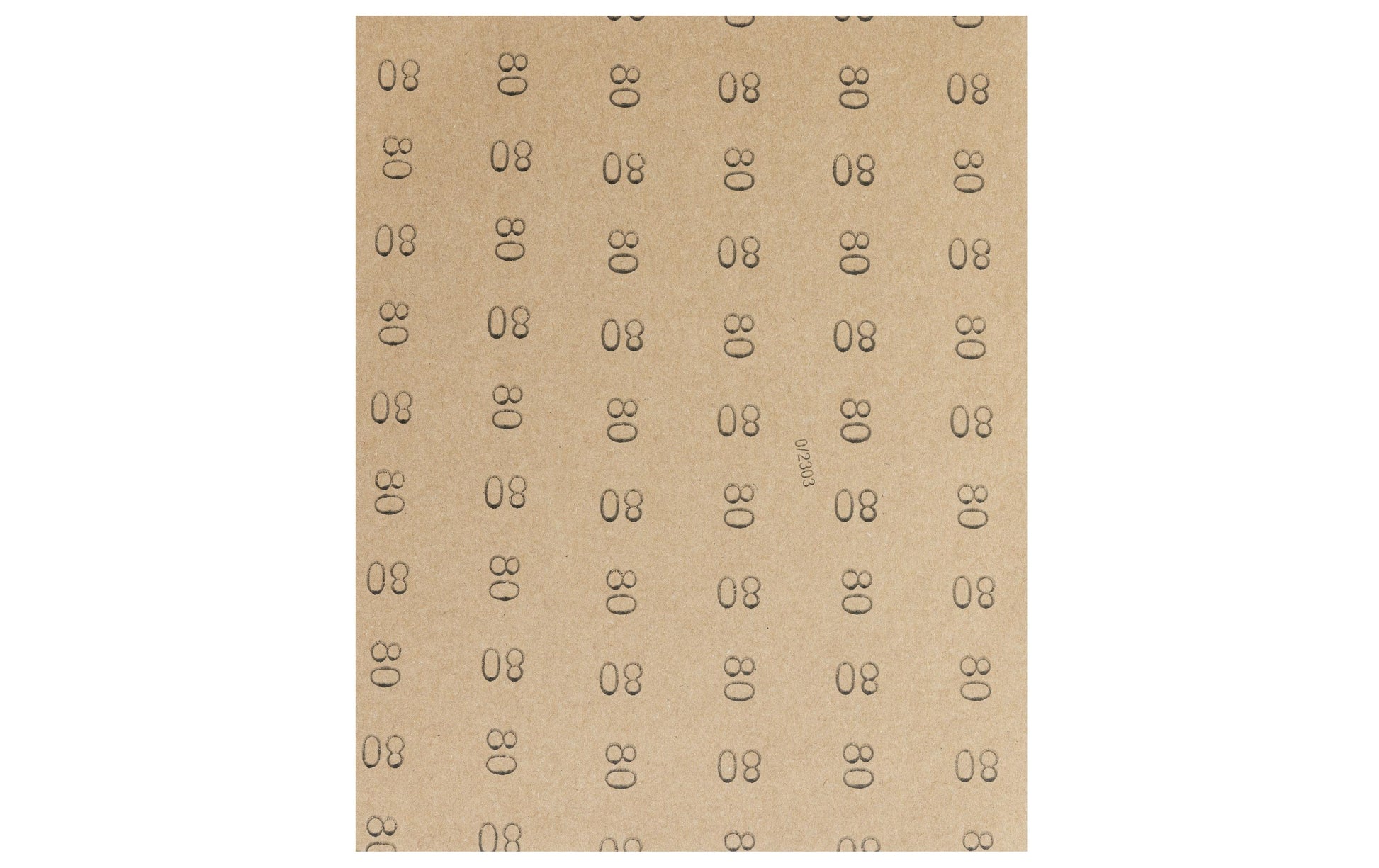 STRUCT Schleifpapier 230 × 280 mm – P80 – für Metall