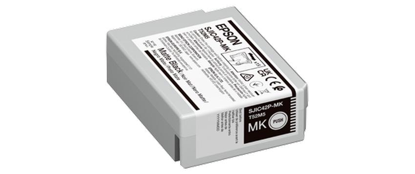 Epson Tintenpatrone SJIC42P-MK, schwarz, 50 ml – für Inkjetdrucker und Multifunktionsgeräte