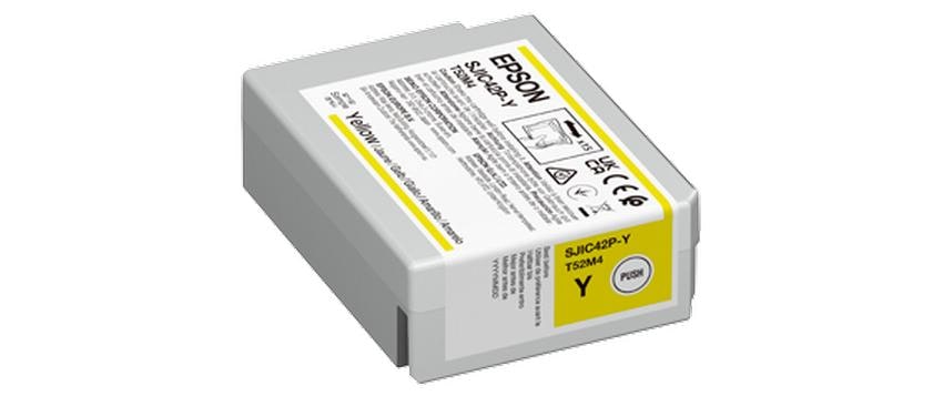 Epson Tintenpatrone SJIC42P-Y, Gelb, 50 ml