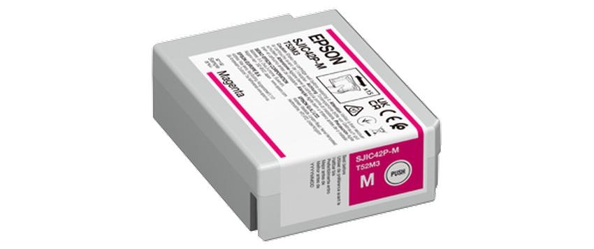Epson Tintenpatrone SJIC42P-M, magenta, 50 ml – für Tintenstrahldrucker und Multifunktionsgeräte