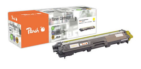 Peach TN-241y Gelber Toner – Kompatibel – 1'400 Seiten – für Brother DCP-9015 CDW/DCP-9020 CDW/HL-3140 CW