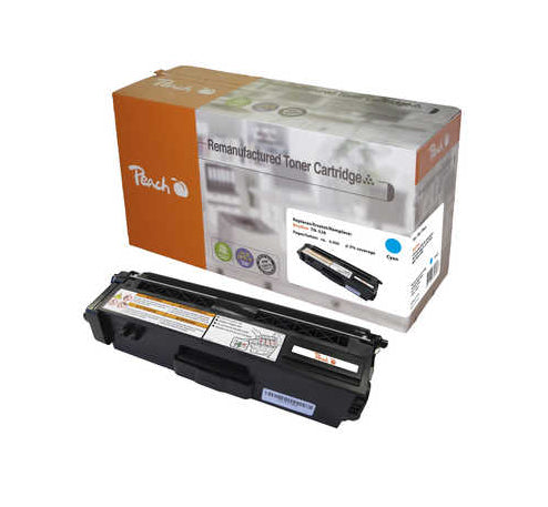 Peach Toner TN-328c – cyan, 6000 Seiten – für Brother DCP-9270 CDN/HL-4500 Serie/HL-4570 CDW usw.