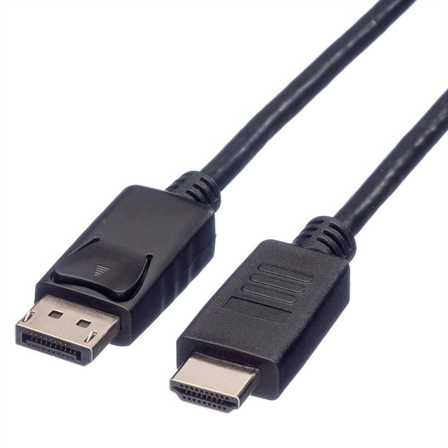 ROLINE DisplayPort auf HDMI Kabel DP 1.1 1080p 60 Hz – 2 m