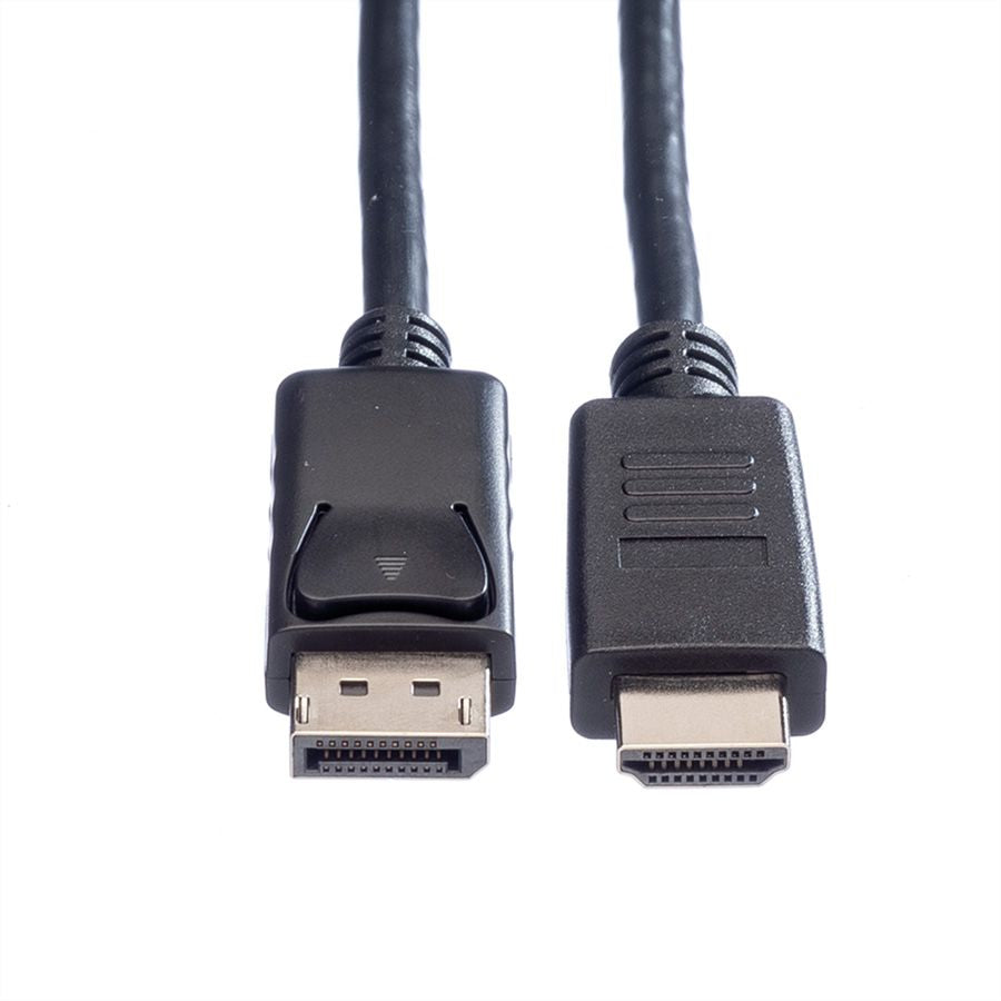 ROLINE DisplayPort auf HDMI Kabel DP 1.1 1080p 60 Hz – 2 m