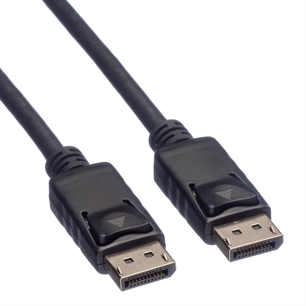 ROLINE DisplayPort Kabel DP 1.2 4K 60 Hz – 10 m – für Geräte mit DisplayPort-Anschluss