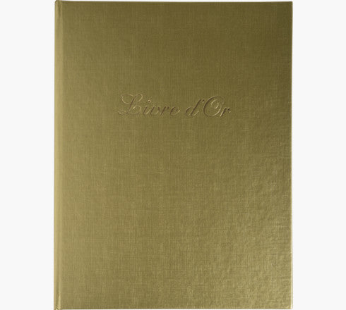 Exacompta Gästebuch – 100 Seiten – 270 × 220 mm, Karton, PVC