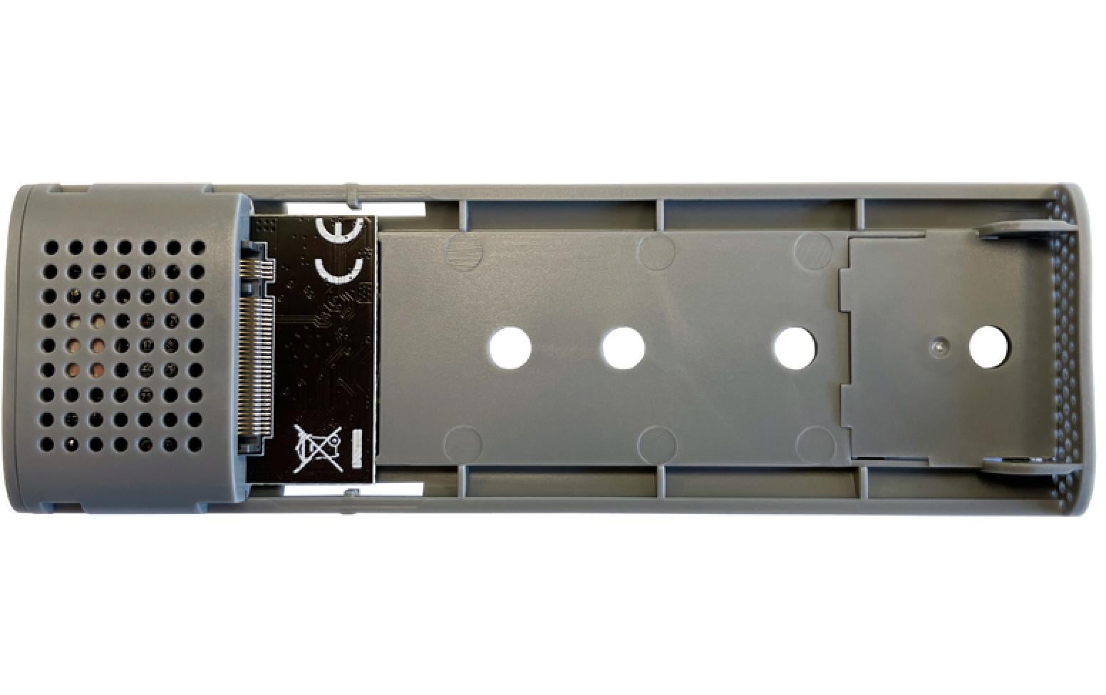 LC-Power LC-M2-C-NVME-3 – 1-Bay Gehäuse, USB-C 10 Gbit/s, für M.2 (22/30/42/60/80 mm)