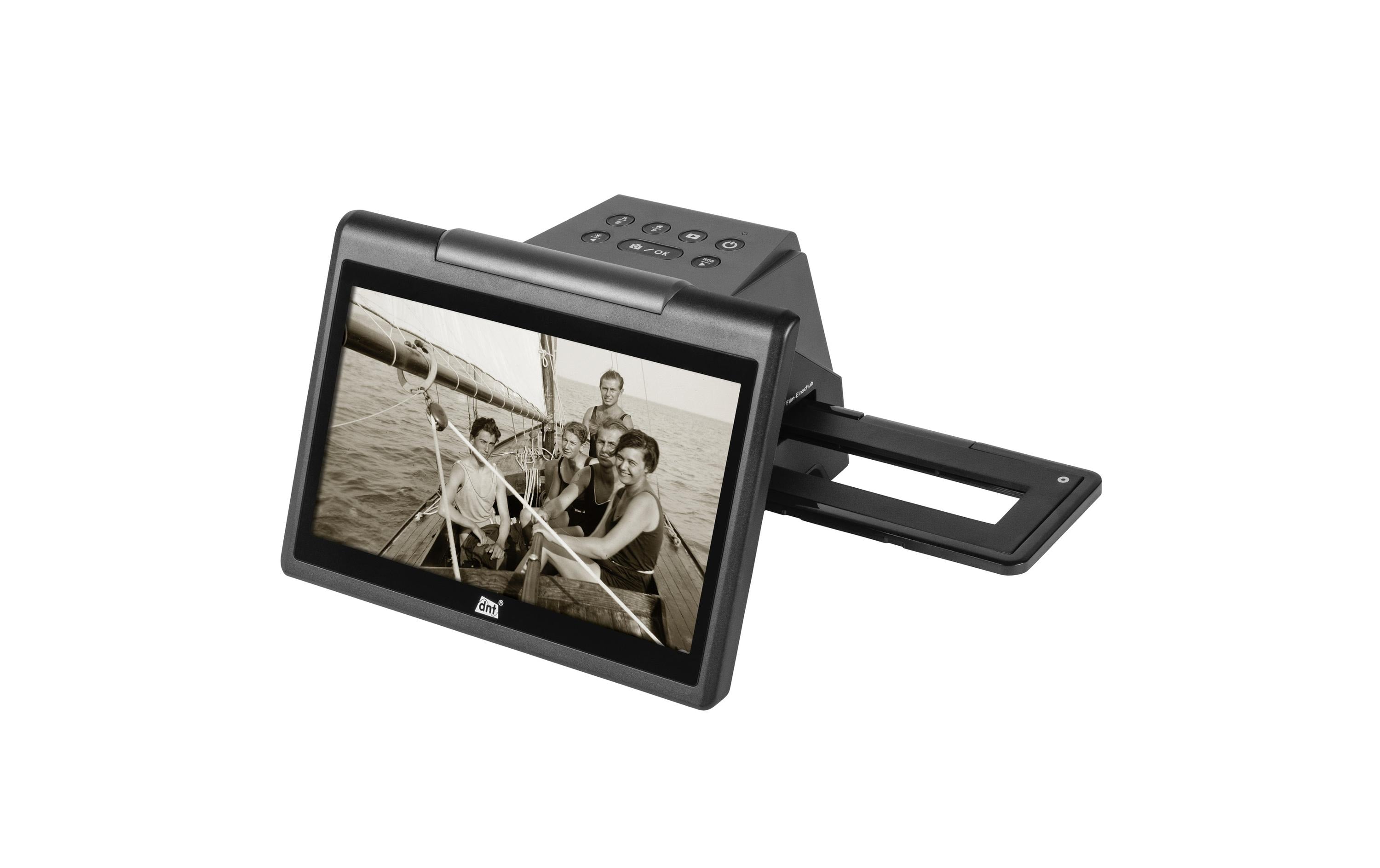 DNT SlideCopy basic – Flachbettscanner, 24×36 mm, 1'200 dpi