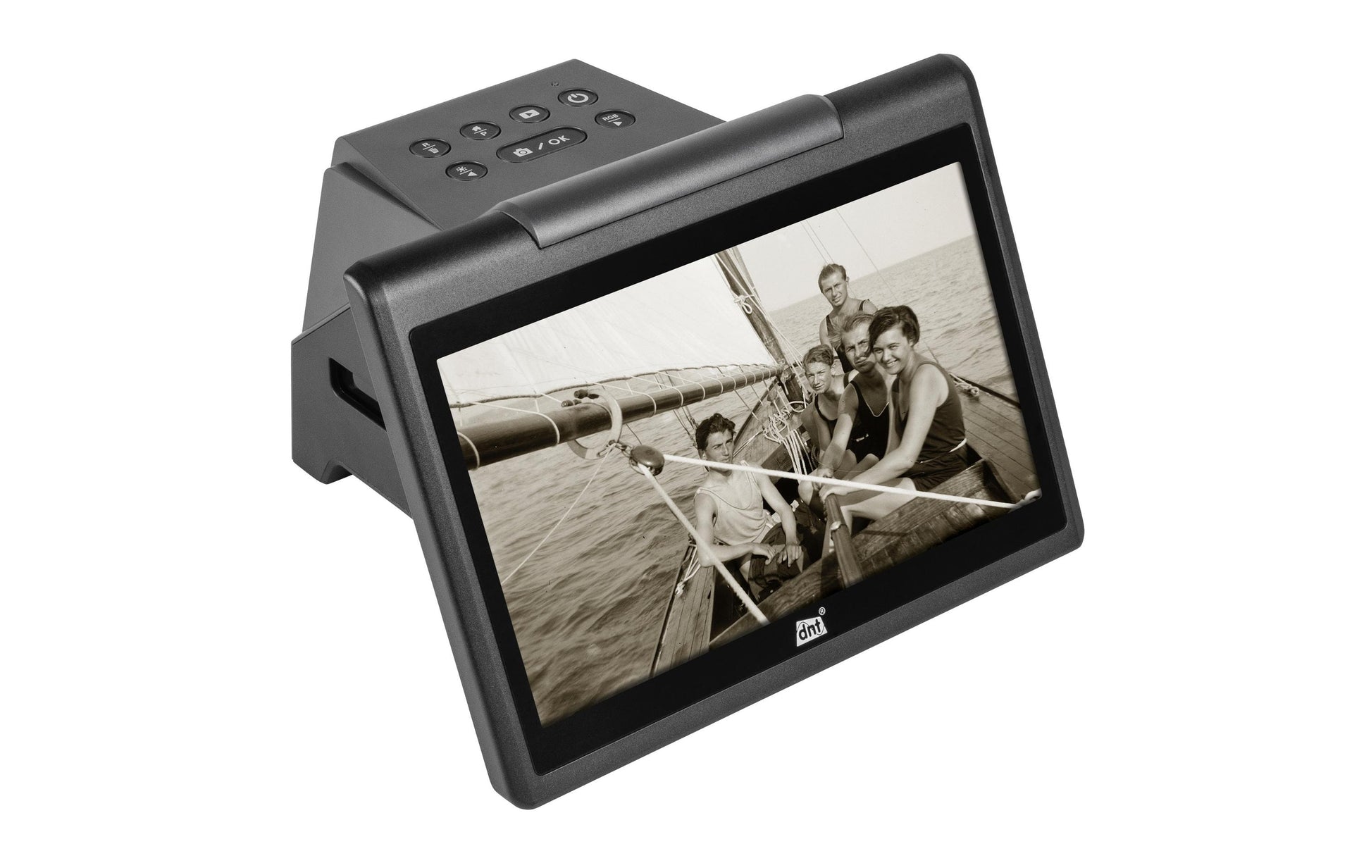 DNT SlideCopy basic – Flachbettscanner, 24×36 mm, 1'200 dpi